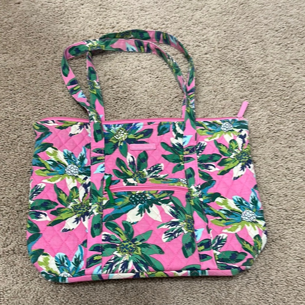 Vera Bradley Pink Floral Tote Bag
